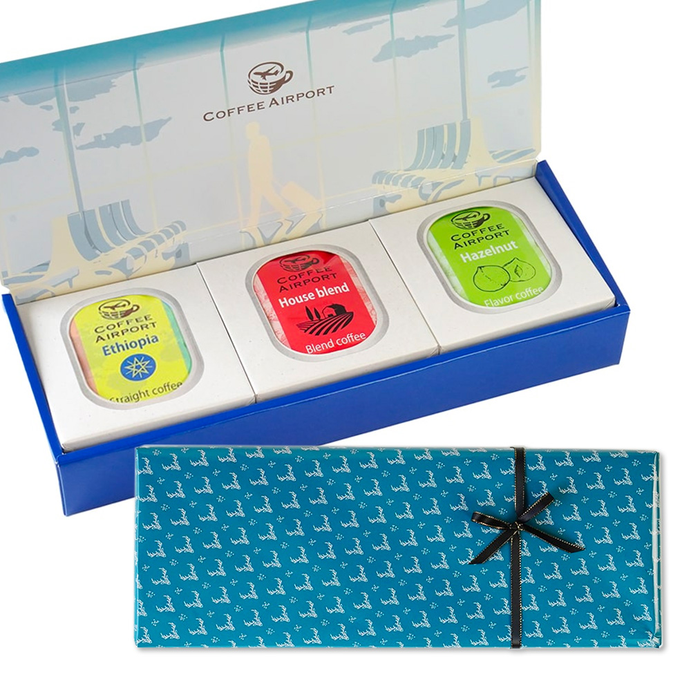 F：青緑のクールなトナカイ